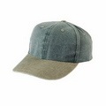 6 Panel Pigment Dyed Garment Washed Cotton Twill Cap